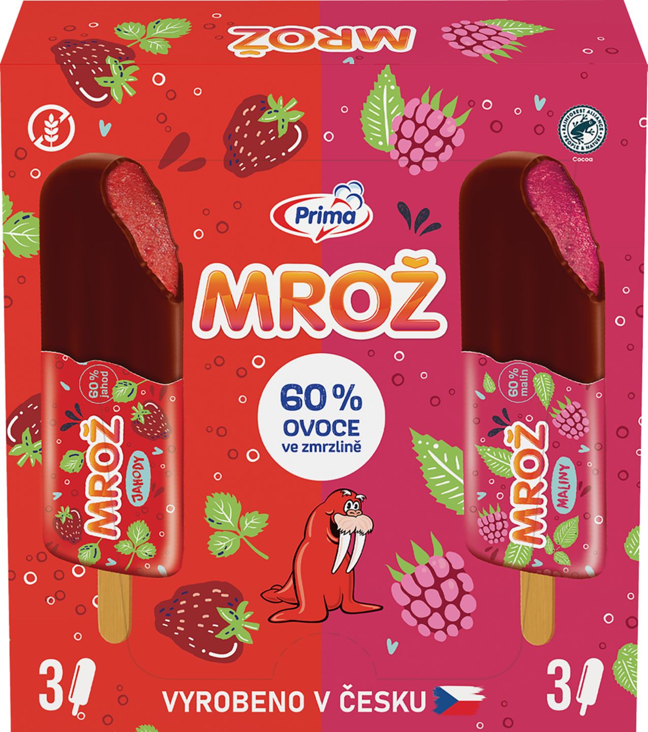 Mrož Mrazený krém