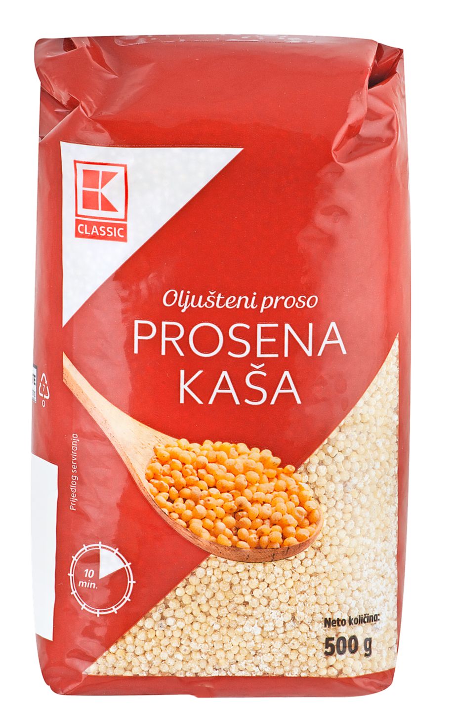 K Classic Prosena kaša
MPC 2.5.2025=1,69€