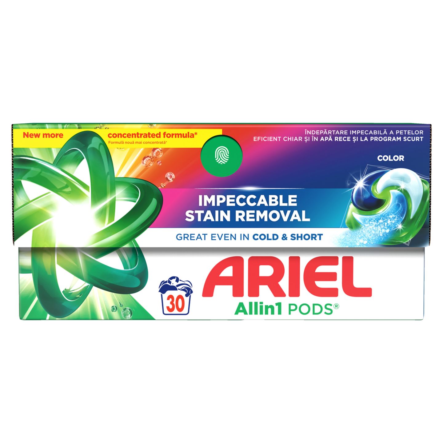Изображение на Ariel, Гел 35/40 пранета Прах 40 пранета
Капсули 26/30 пранета