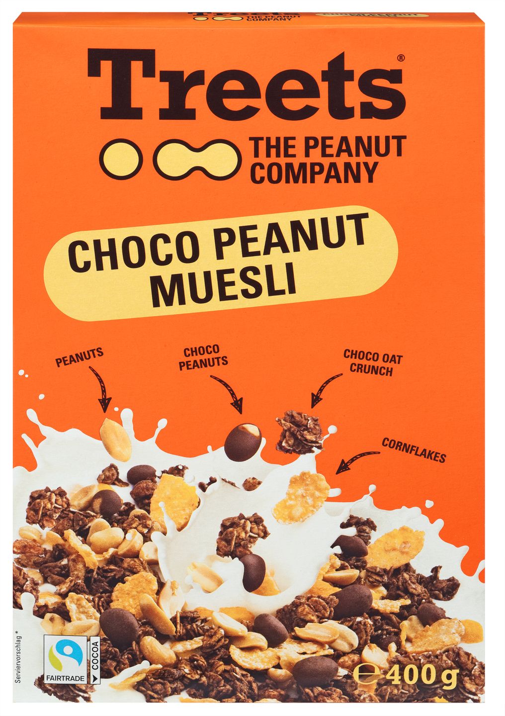 TREETS Choco-Peanut-Müsli 