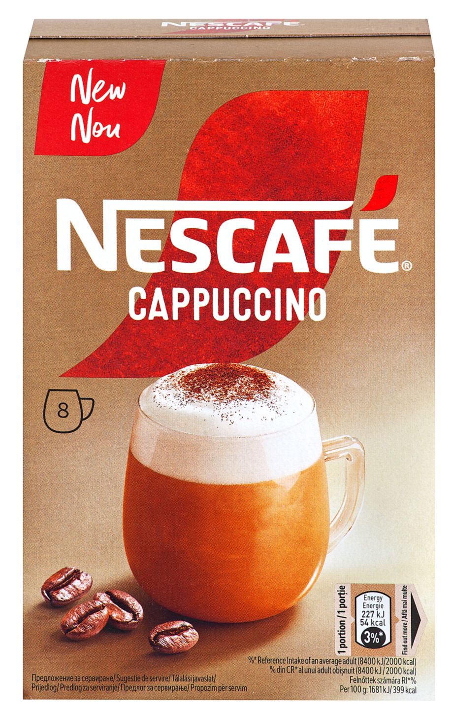 Nescafe Cappuccino
MPC 2.5.2025=3,99€