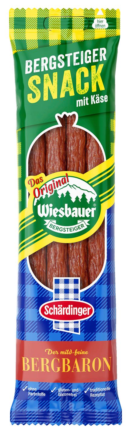 WIESBAUER Bergsteiger-Snack mit Käse 