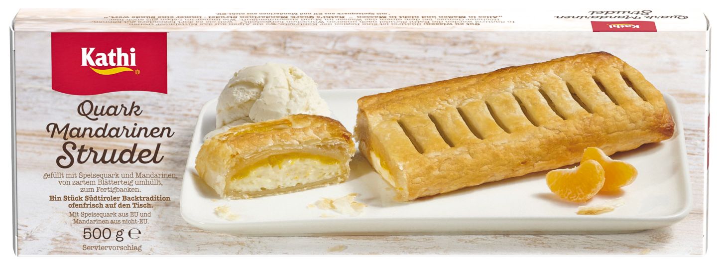 KATHI Quark-Mandarinen-Strudel