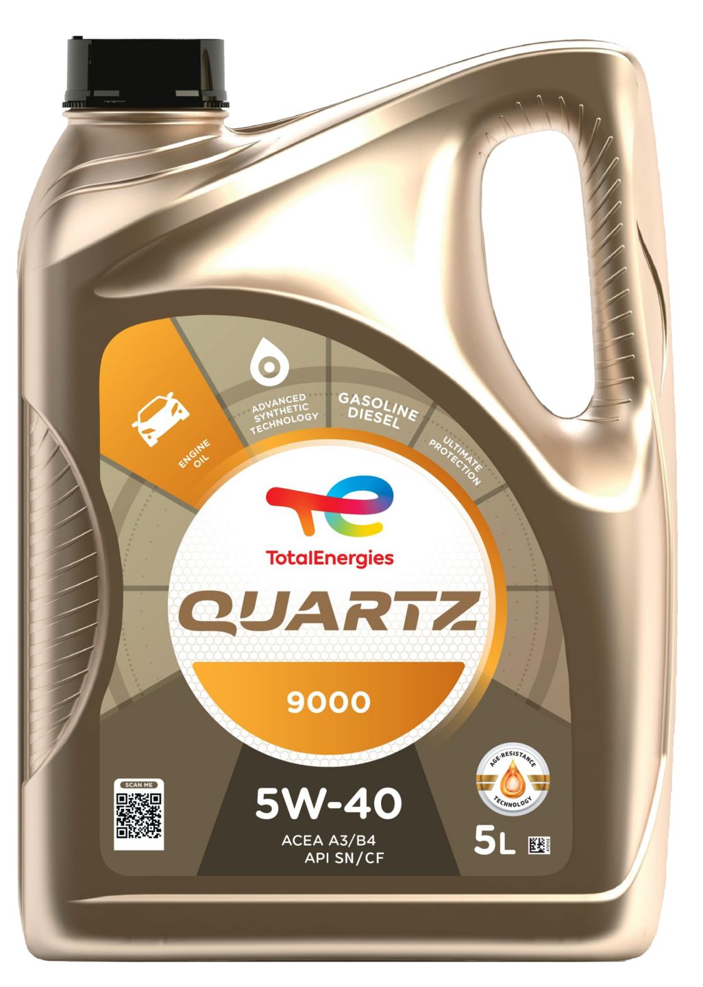 Total Motorno ulje Quartz 5W 40