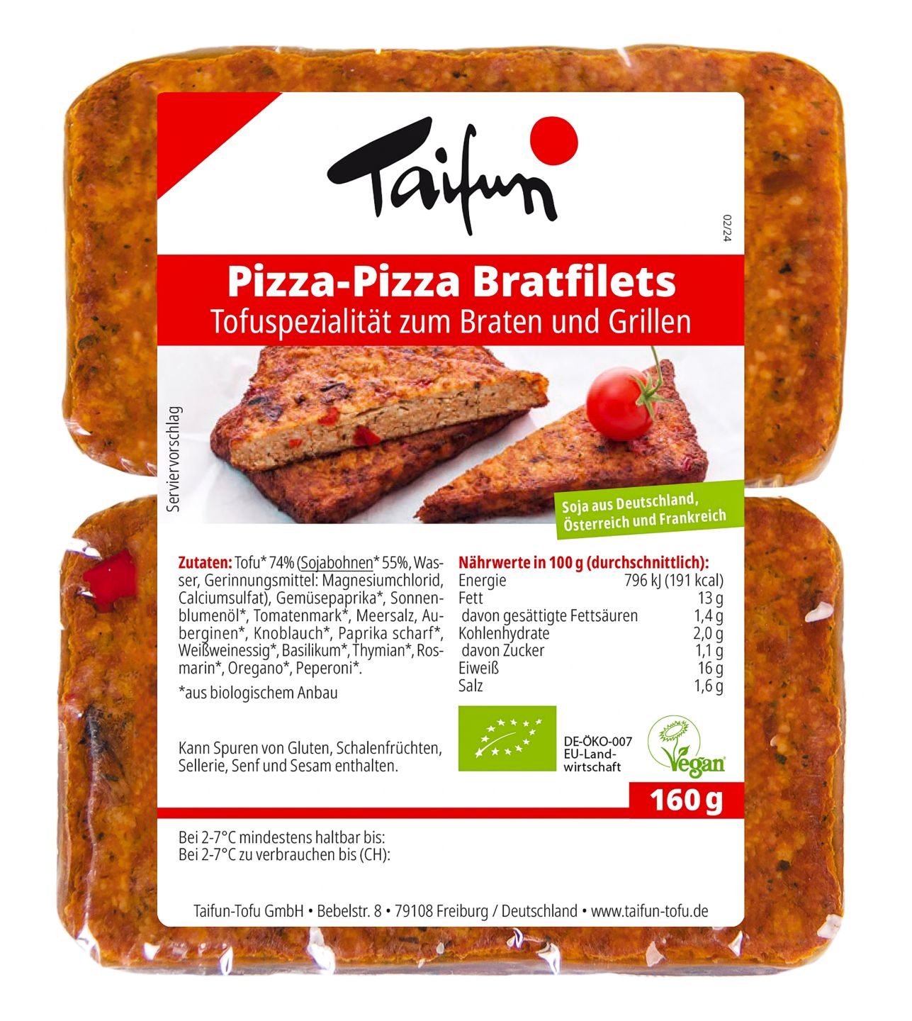 TAIFUN Pizza-Pizza Bratfilets