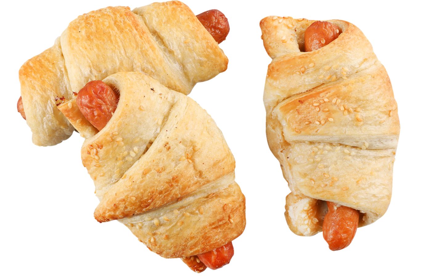 Croissant s párkom 90 g 