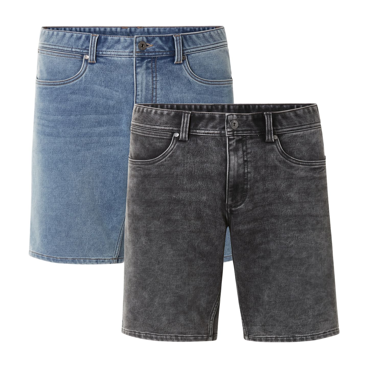 TOWNLAND® Herren-Sweatdenim-Shorts