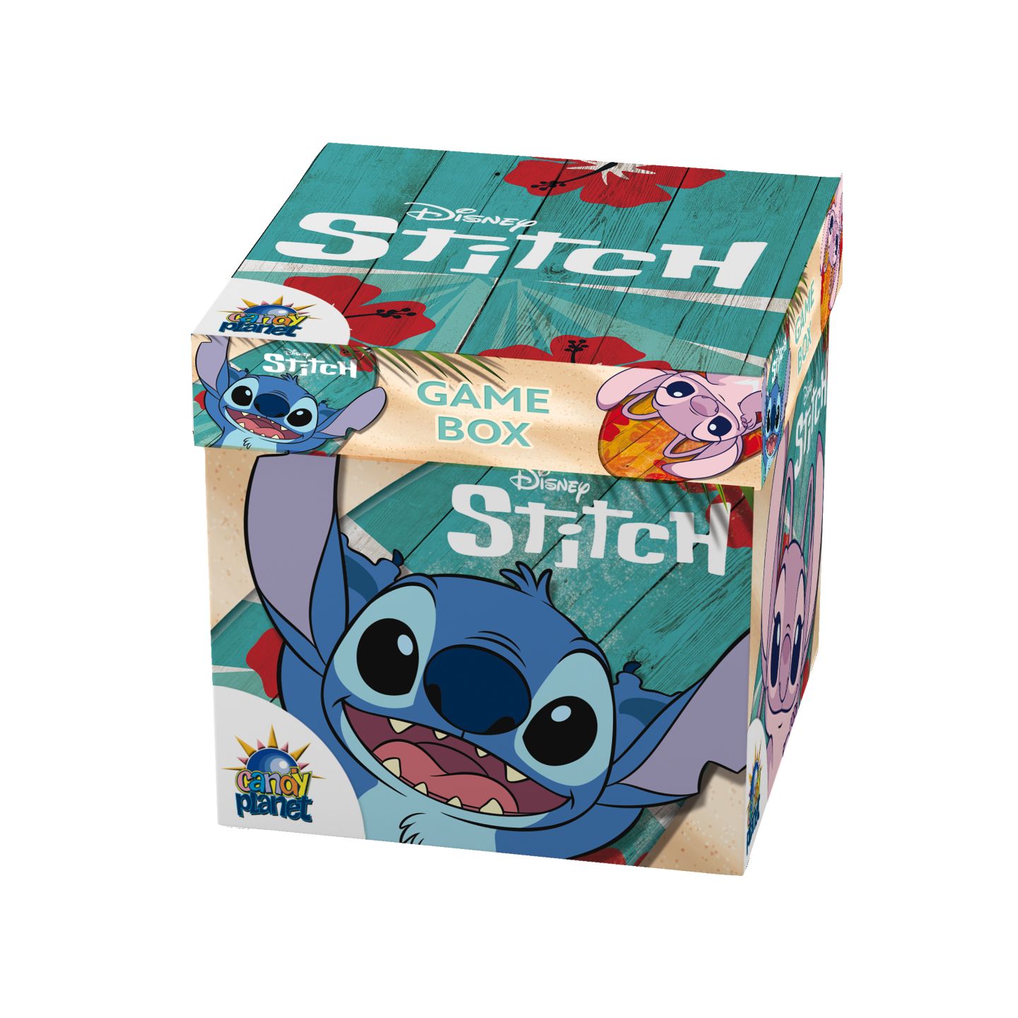 Изображение на STITCH Бисквити в кутия
с игра