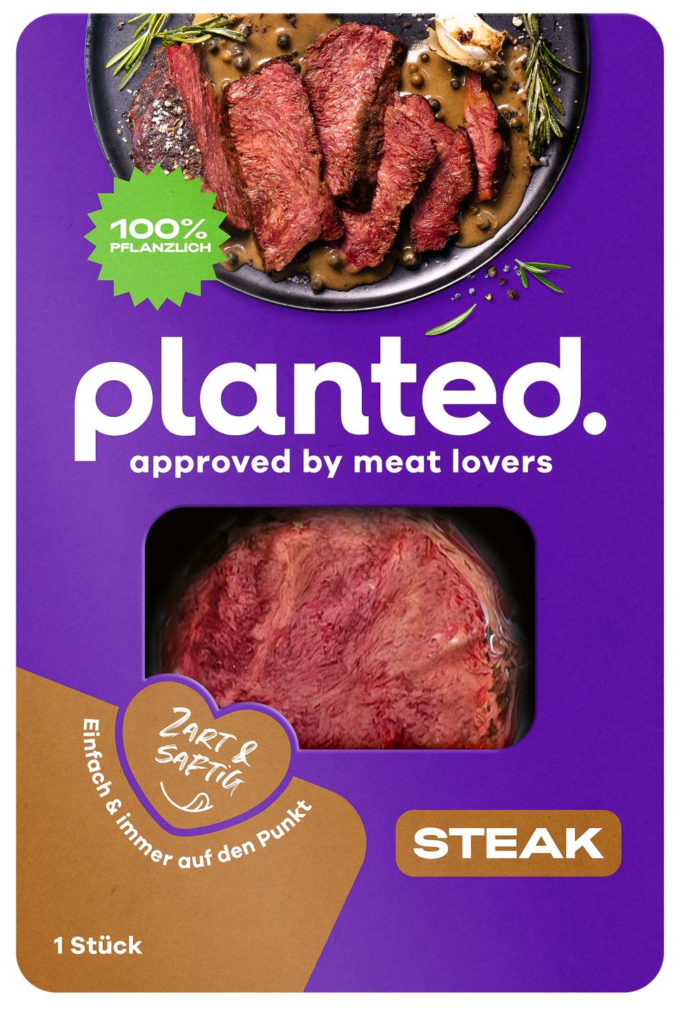 PLANTED. Steak