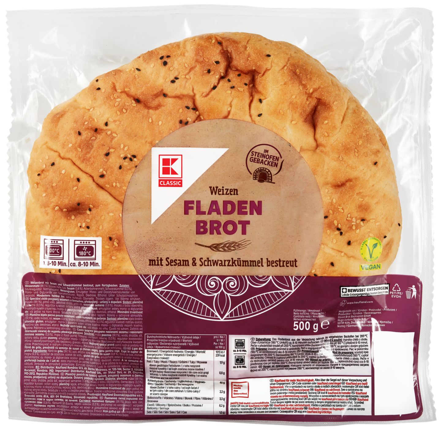 K-CLASSIC Fladenbrot