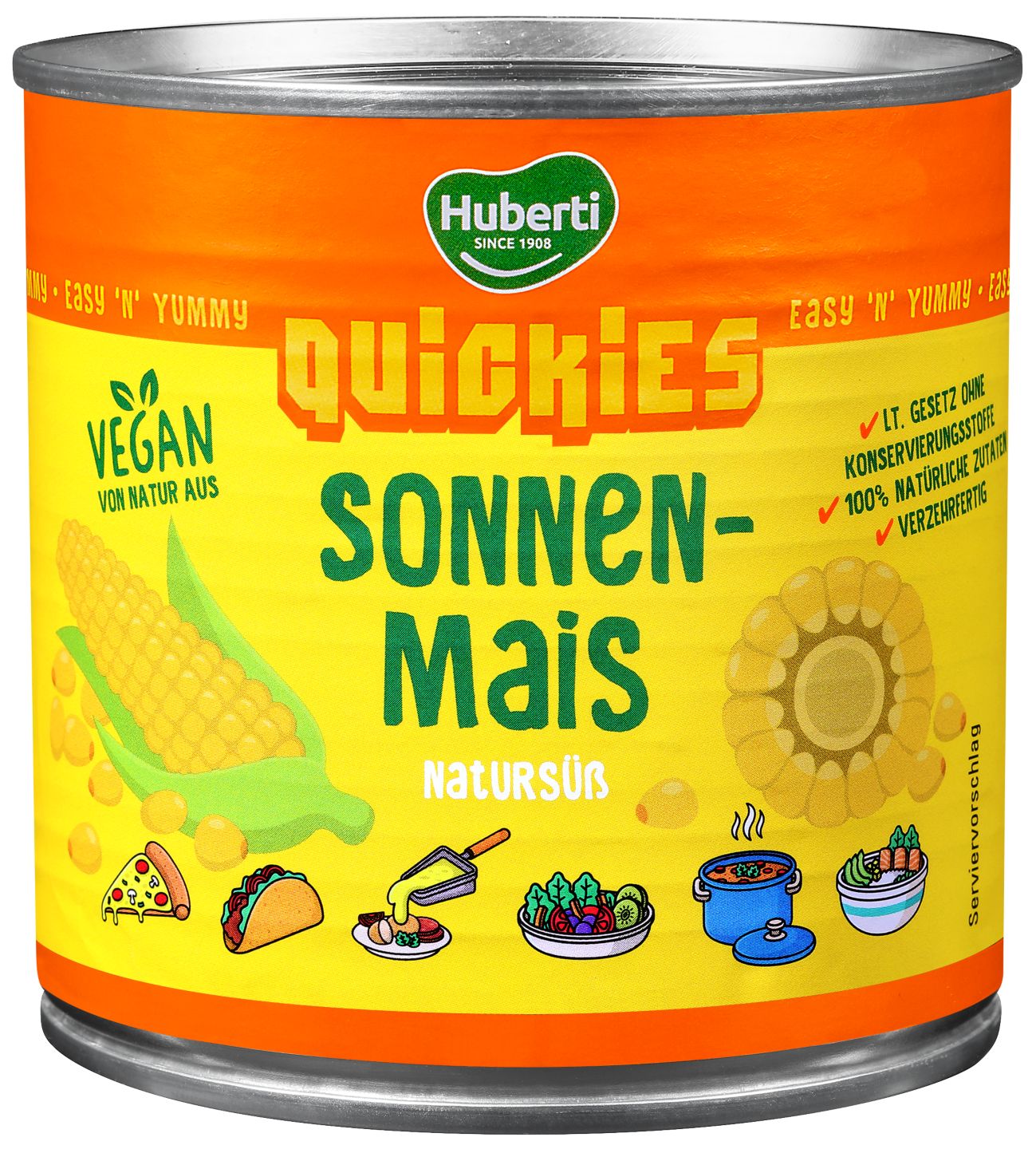 HUBERTI Quickies Gemüse oder Hülsenfrüchte