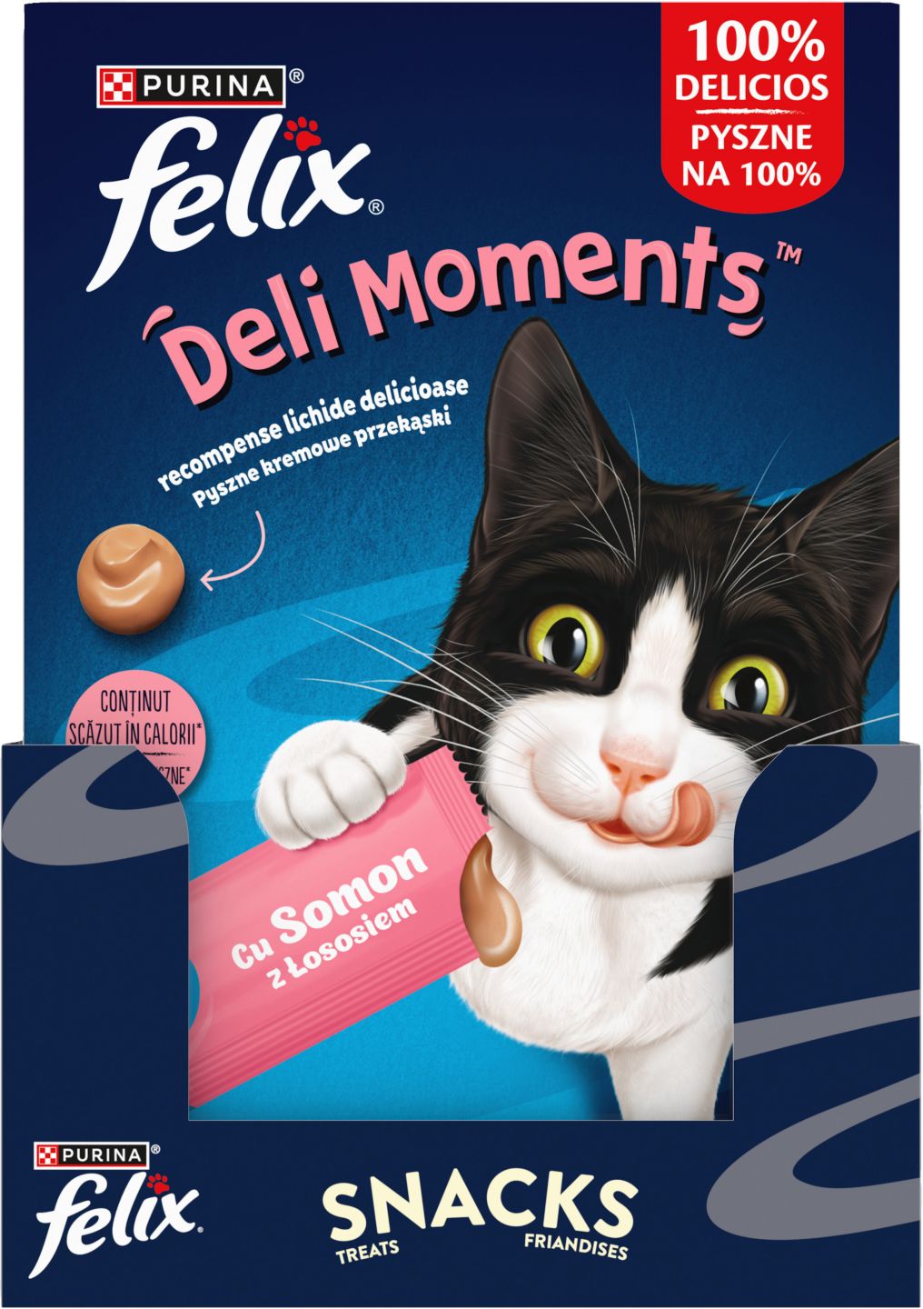 Изображение на Felix Delimoments лакомство
за котка, 4x10 гр