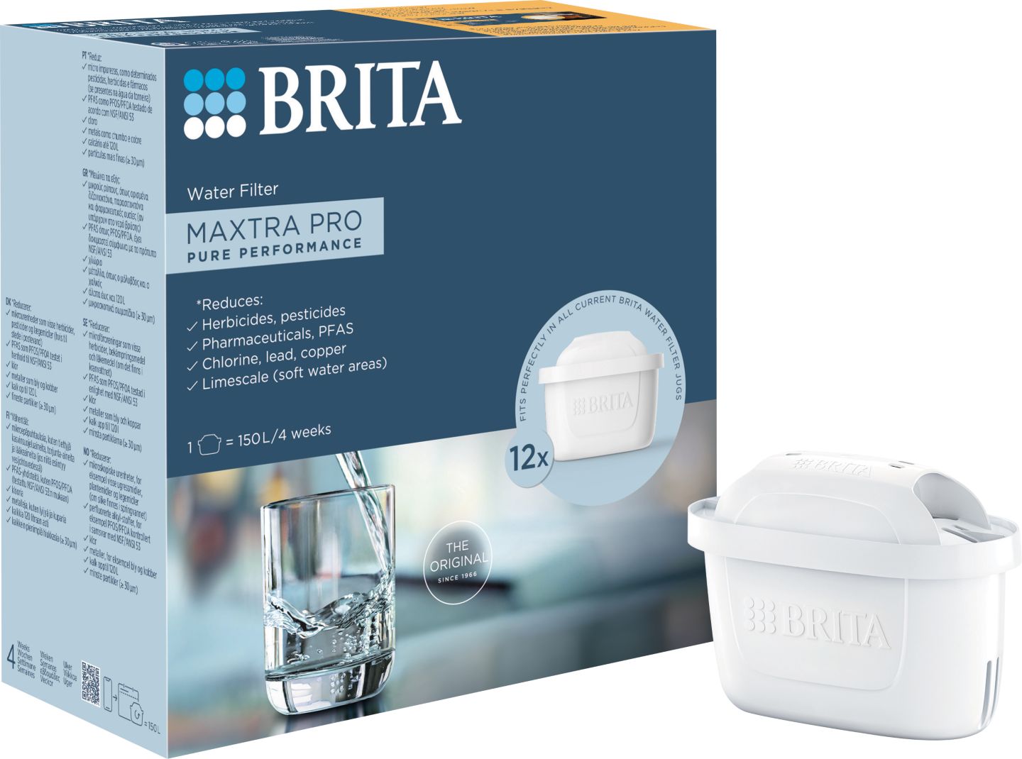 BRITA Wasserfilter-Kartuschen »MAXTRA PRO PURE PERFORM.«