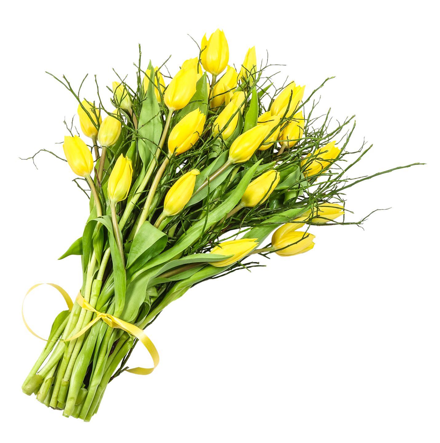 Tulpenstrauß mit Beiwerk