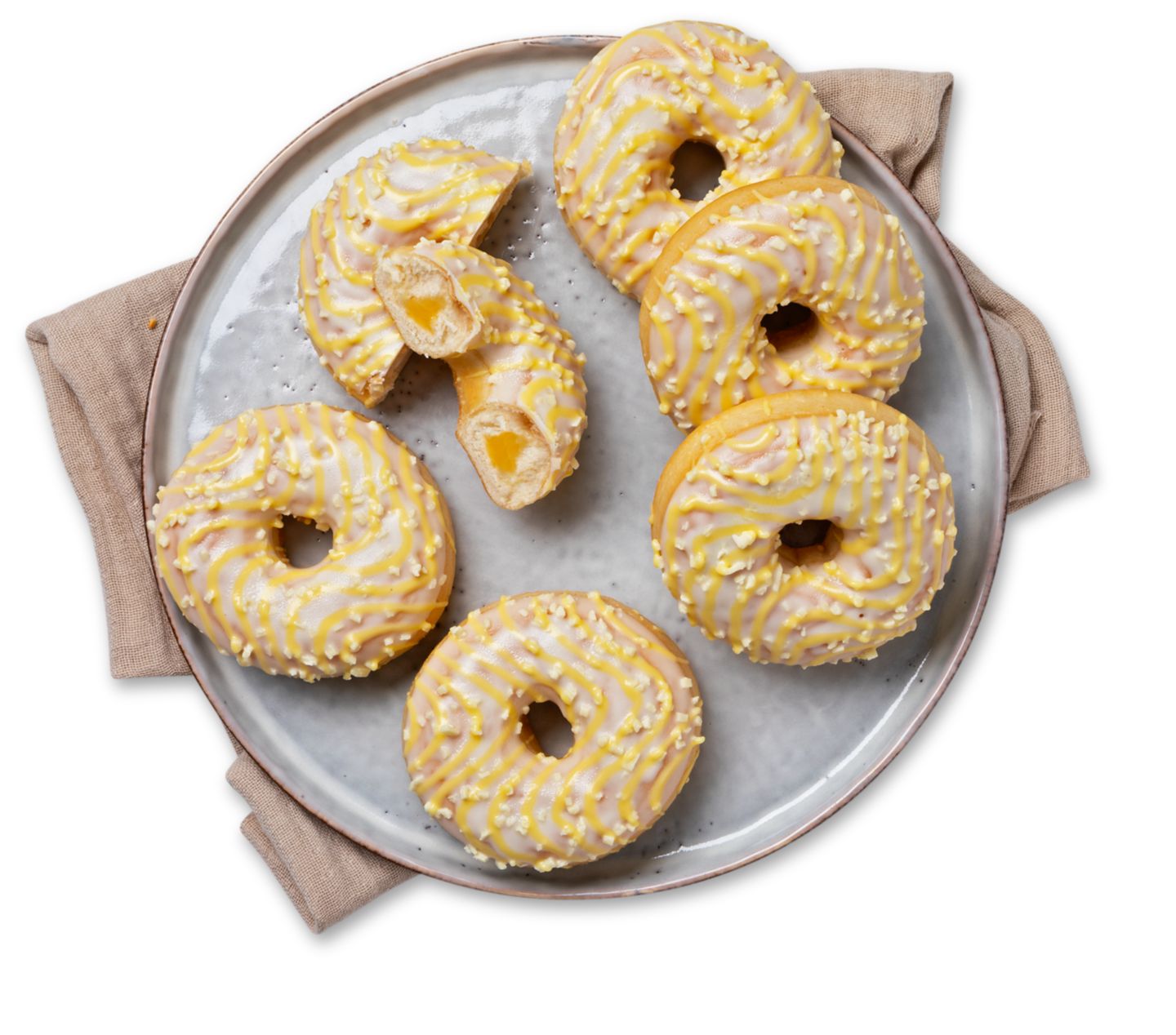 Donut Lemon-Cheesecake