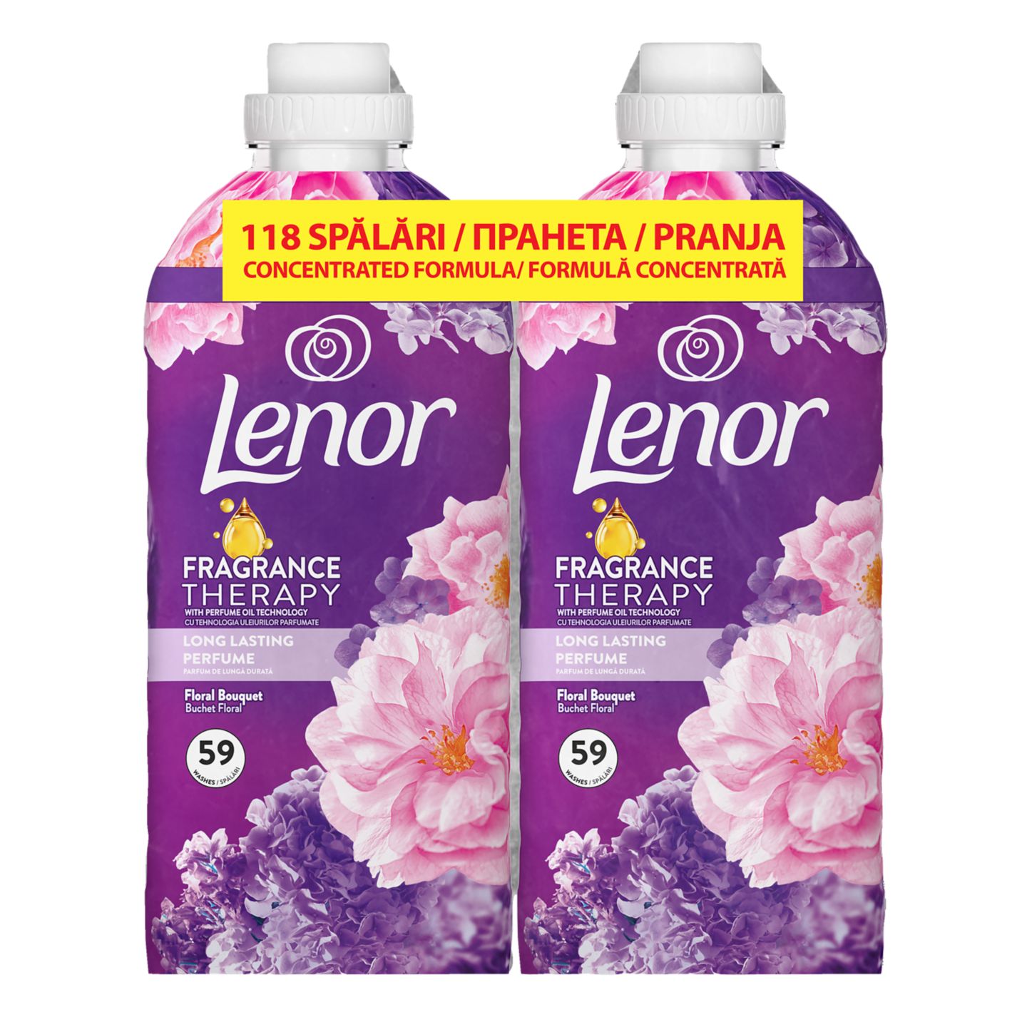 Изображение на Lenor омекотител Floral Bouquet
2x59 пранета