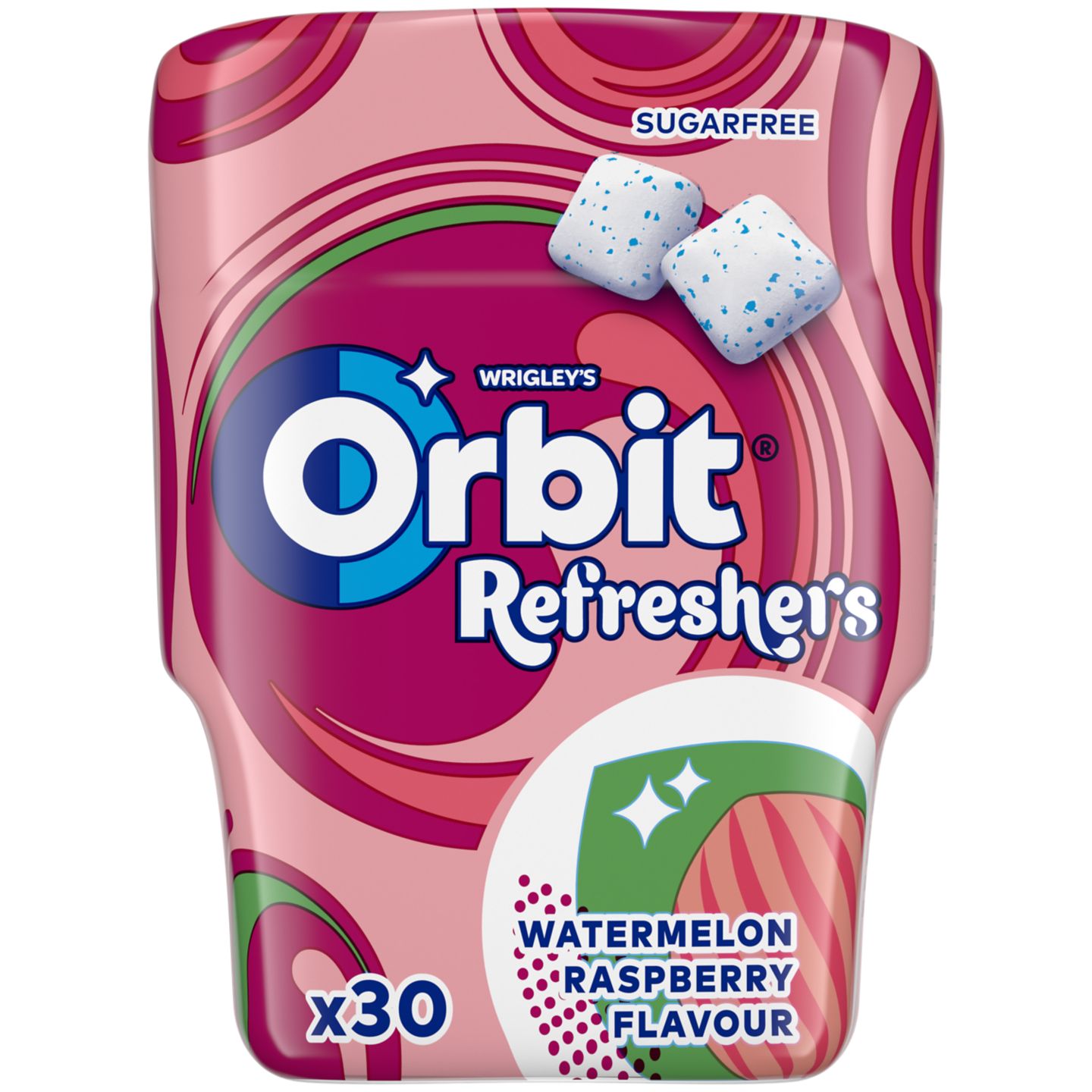 Изображение на ORBIT Дъвки Refreshers
различни вкусове