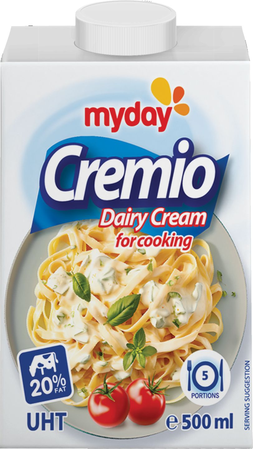 Изображение на MY DAY CREMIO Сметана за готвене
20% масленост