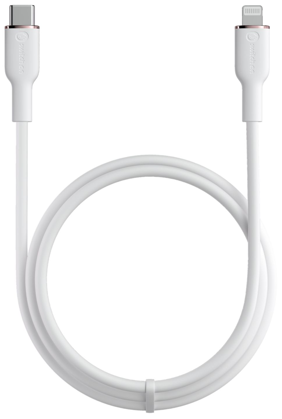 SWITCH ON® Lade- und Datenkabel USB-C auf 8-Pin