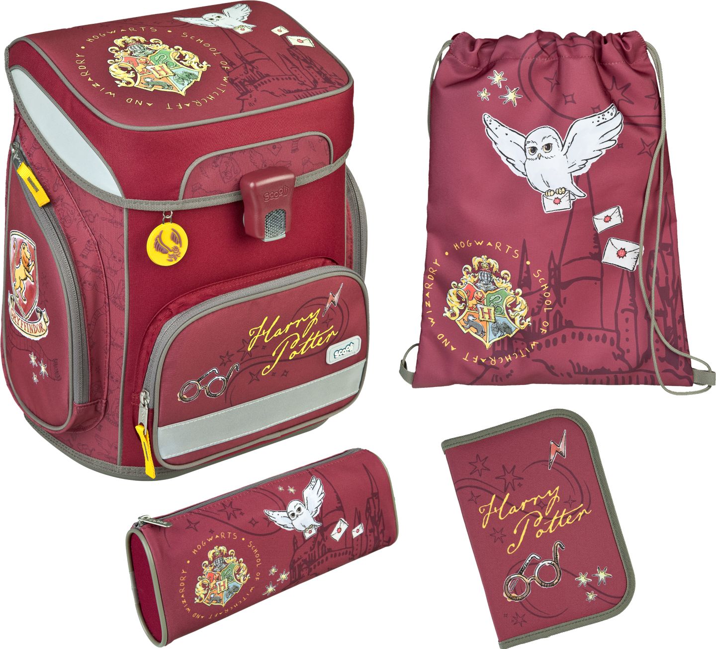 SCOOLI EasyFit Schulranzen-Set »Harry Potter«