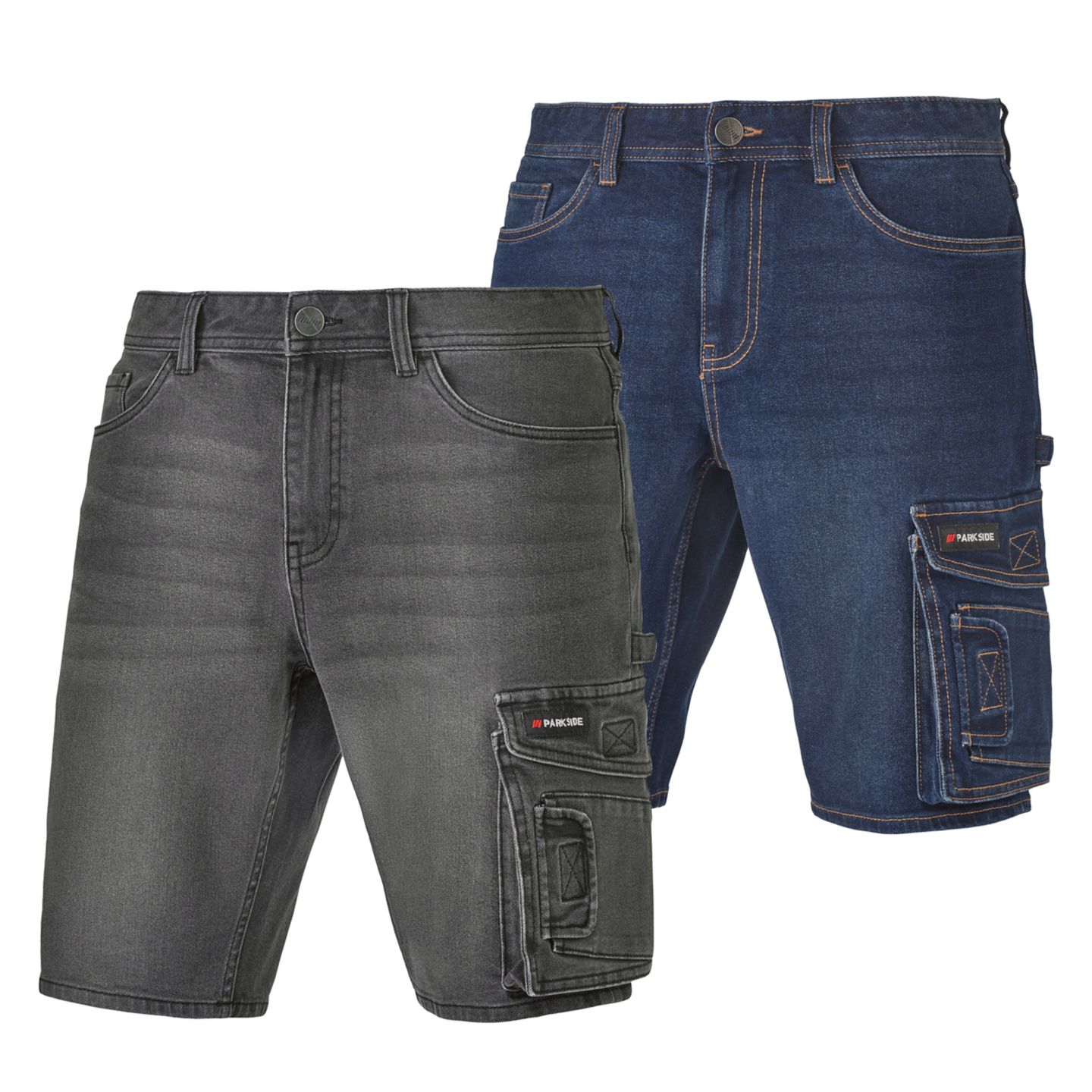 PARKSIDE® Herren-Jeans-Arbeitsshorts
