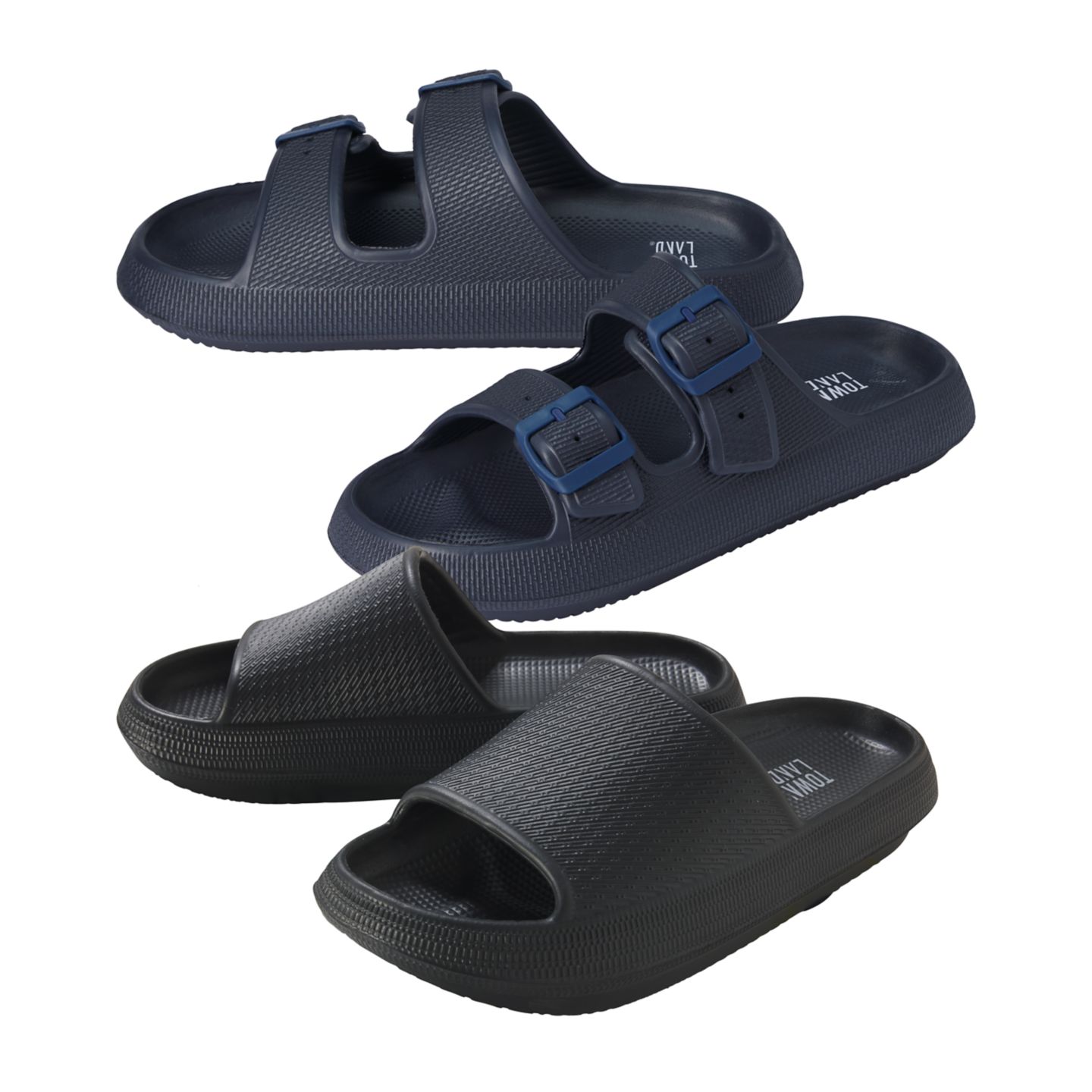 TOWNLAND® Herren-Badepantoletten