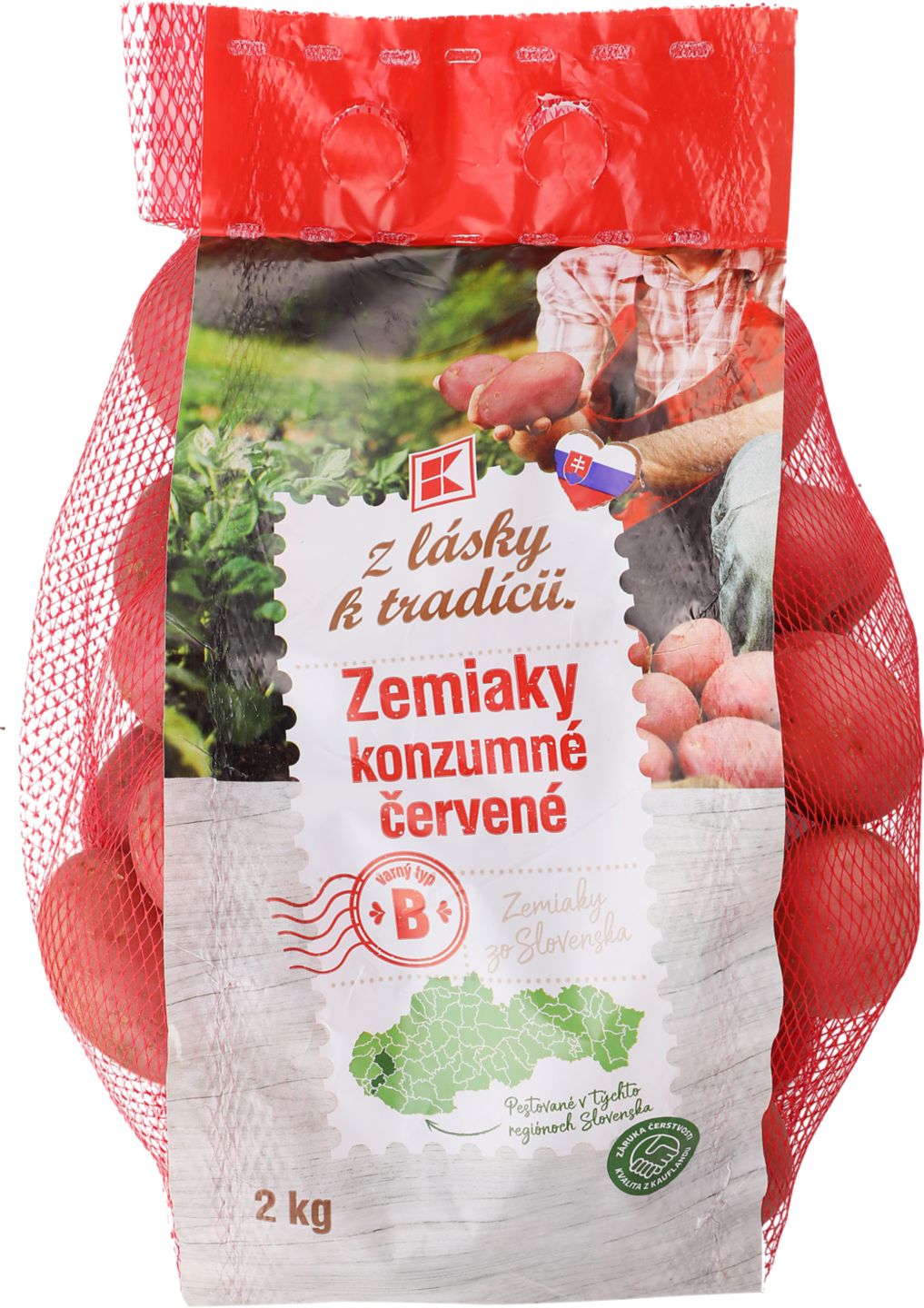 Z lásky k tradícii Zemiaky konzumné červené