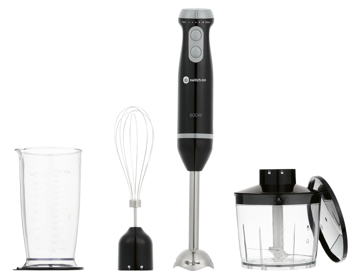 SWITCH ON® Stabmixer-Set »SOSMS 600 F6«