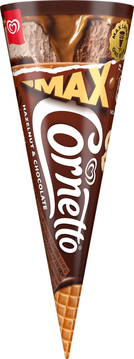 Cornetto orieškovo-čokoládové