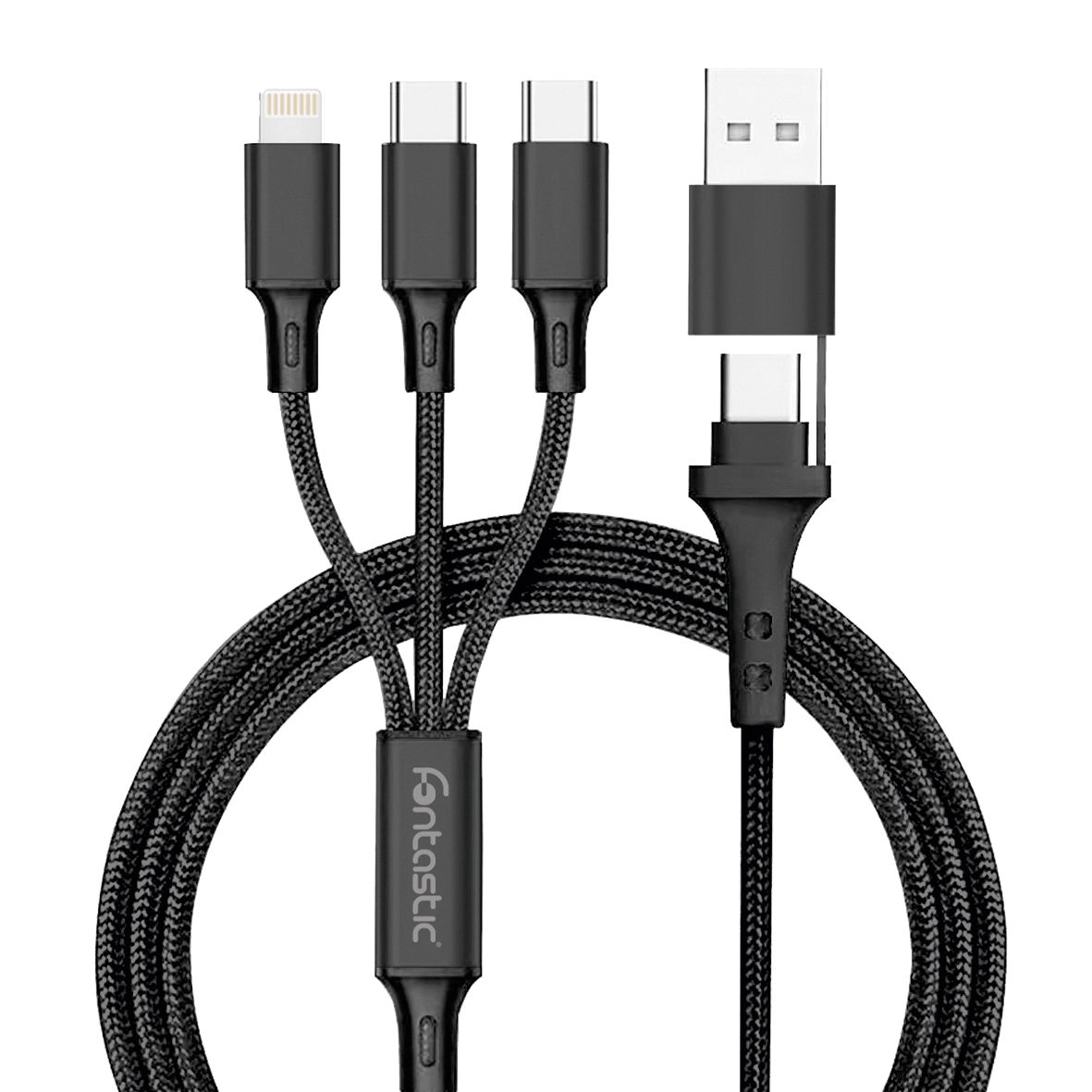 FONTASTIC 3in1-Lade- und Datenkabel »500350«