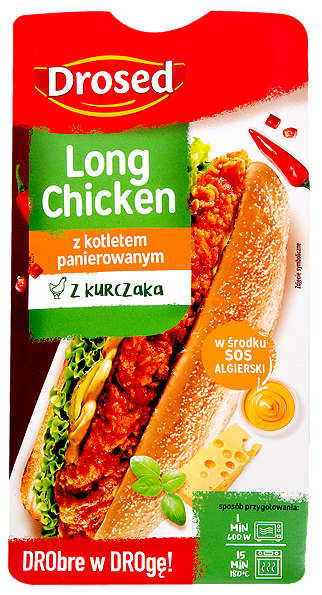 Drosed Kanapka Long Chicken