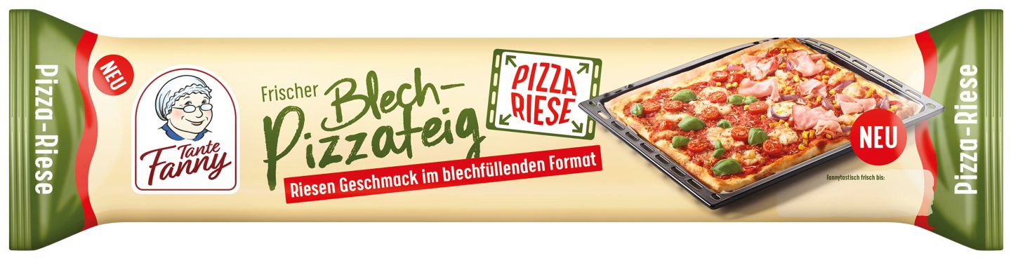 TANTE FANNY Frischer Blech-Pizzateig