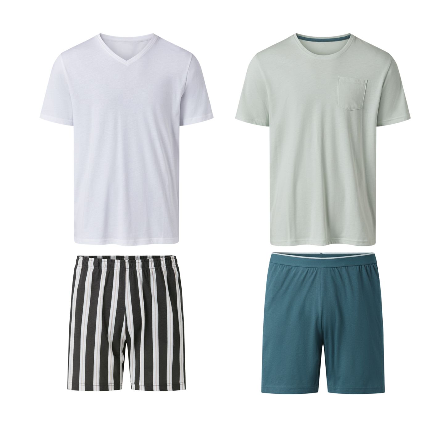 TOWNLAND® Herren-Shorty-Pyjama