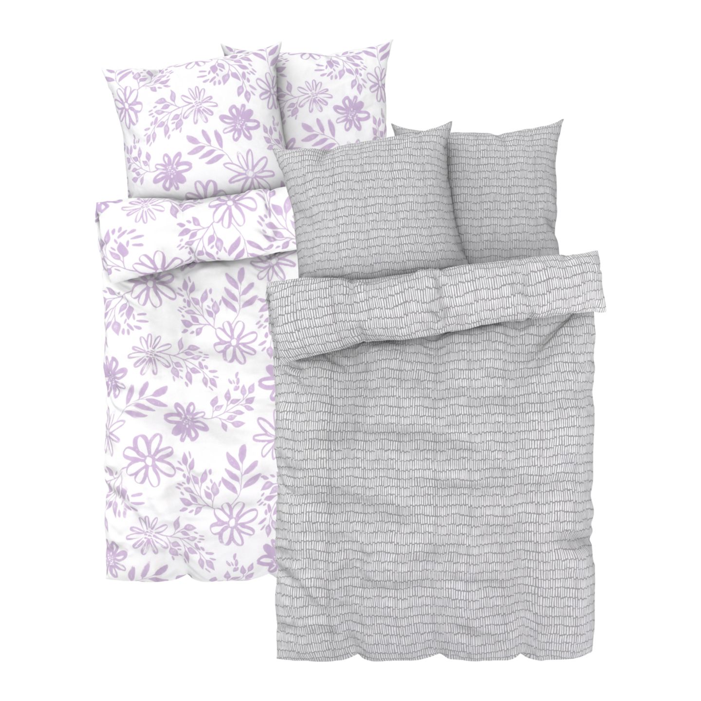 LIV&BO® Polycotton-Bettwäsche-Set ca. 200 x 220 cm