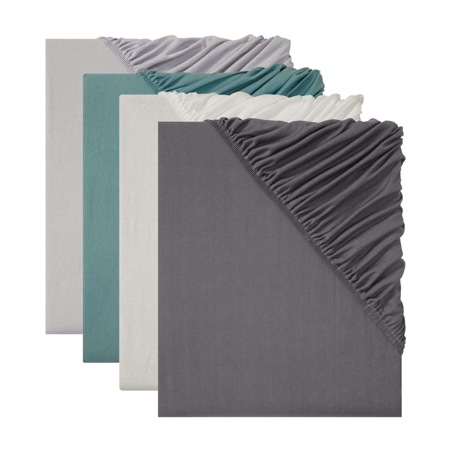 LIV&BO® Jersey-Spannbettlaken ca. 140 - 160 x 200 cm