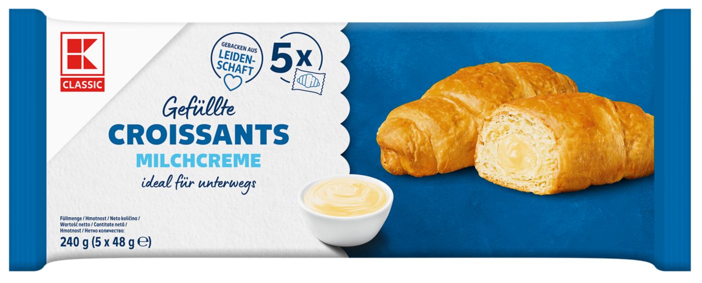 K-CLASSIC Gefüllte Croissants 