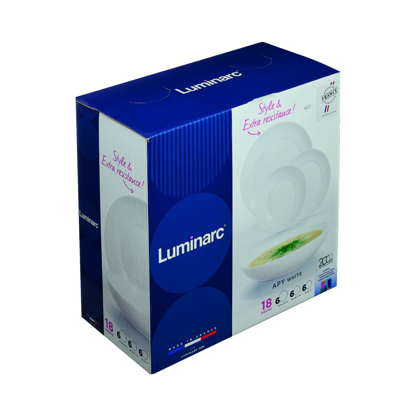 Изображение на LUMINARC Сервиз за хранене Apy
18 части