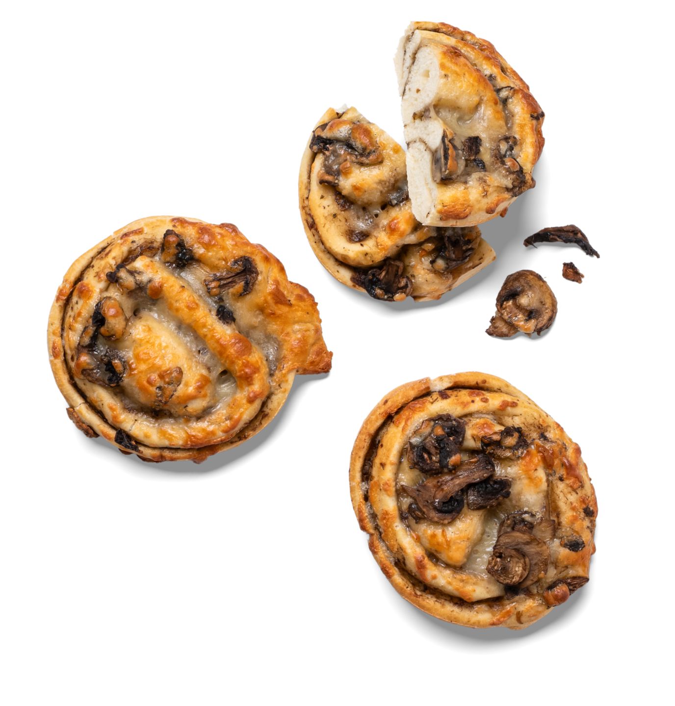 Pizza slimák s hubami