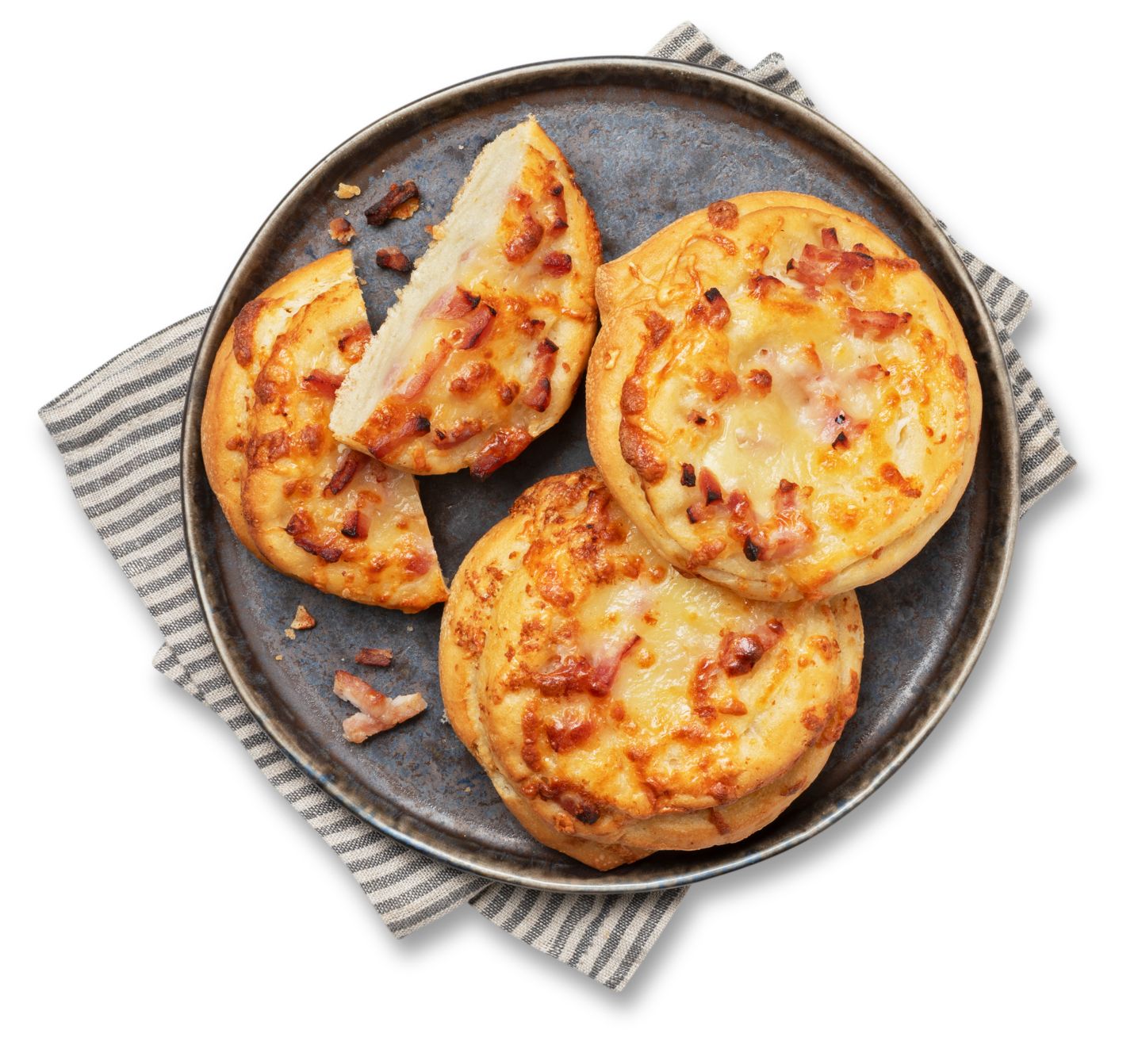Pizzaschnecke »Flammkuchen«