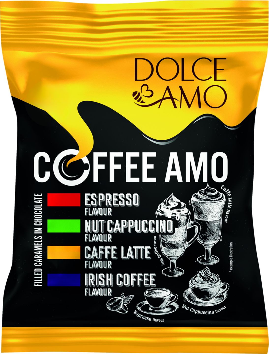 Coffee Amo Kávové cukríky