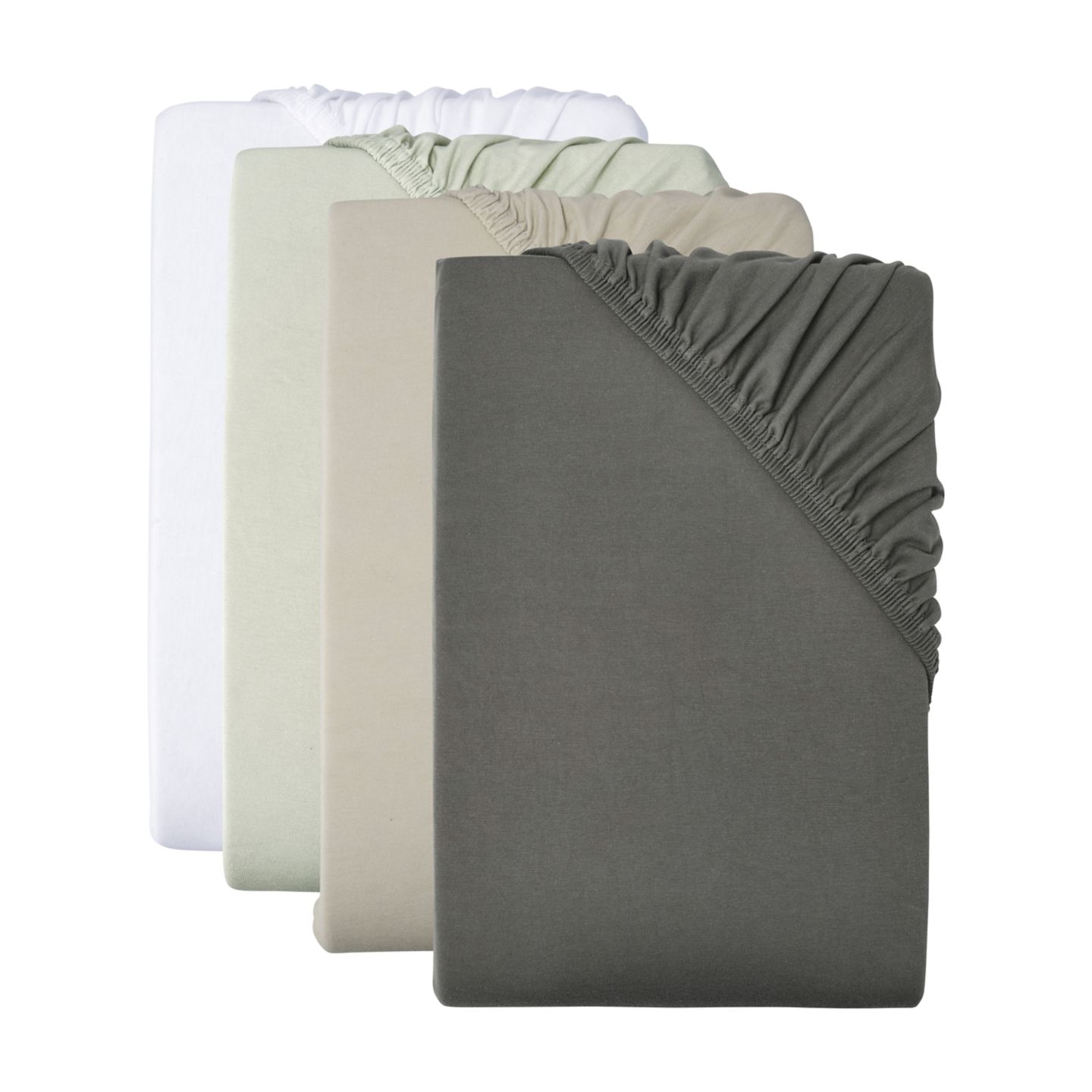LIV&BO® Jersey-Spannbettlaken ca. 90 - 100 x 200 cm