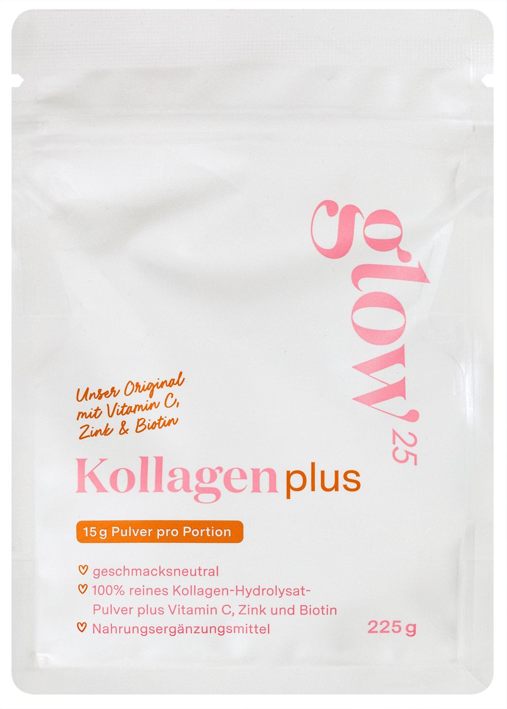 GLOW25 Kollagenpulver Plus