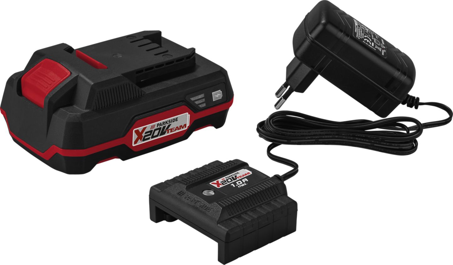 PARKSIDE® Akku-Kombigerät 20 V »PKGA 20-Li C2« inkl. Akku
