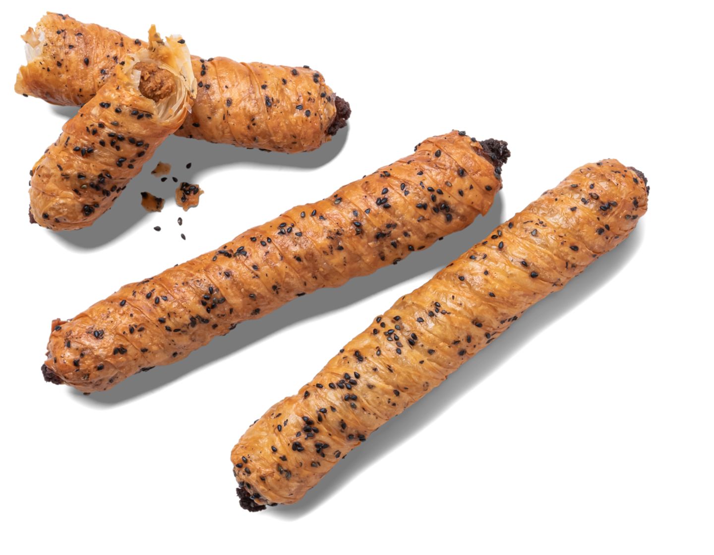 Borek bolognese s čiernym sezamom