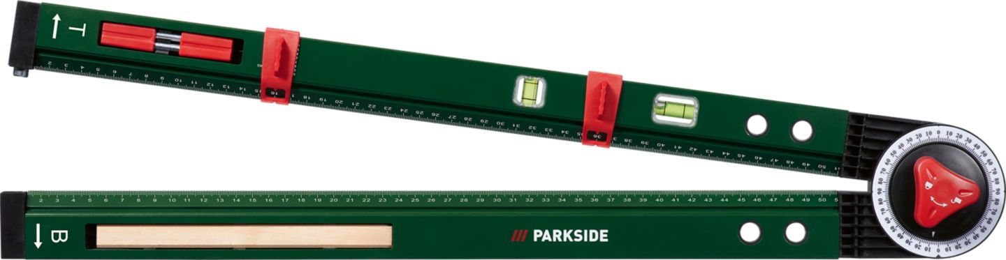 PARKSIDE® Winkelmesser-Wasserwaage