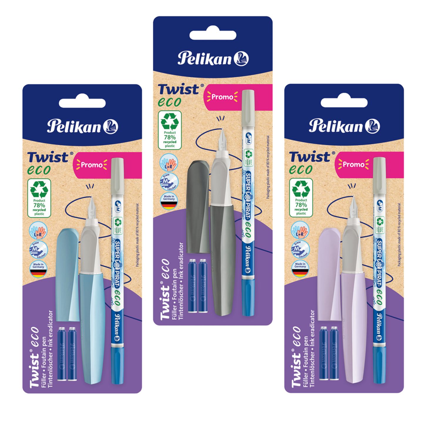 PELIKAN Füllhalter-Set »Twist eco«