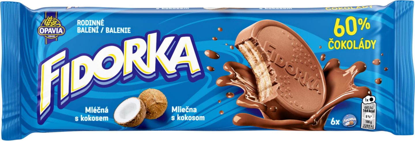 Fidorka Oblátky v čokoláde
