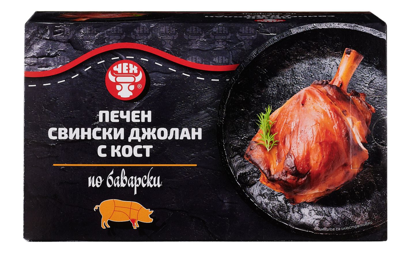 Изображение на Печен свински джолан с кост по баварски