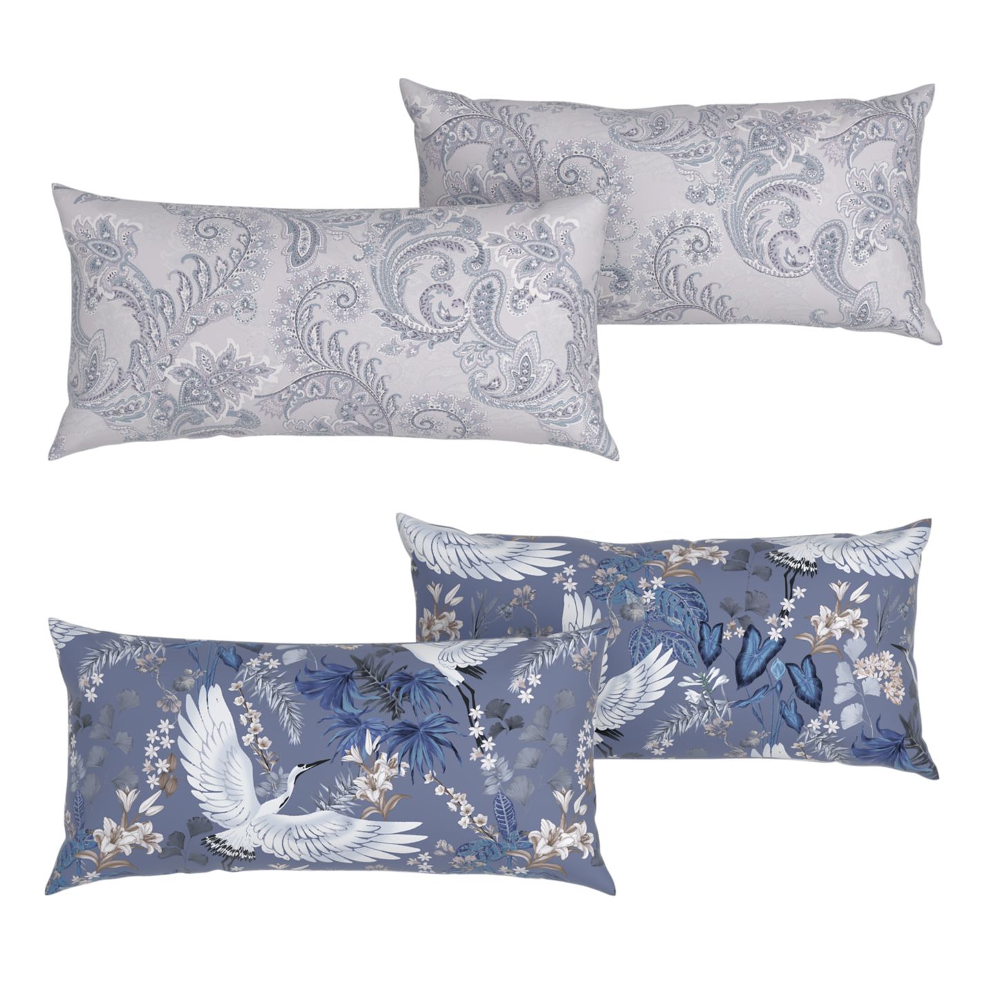 LIV&BO® Kissenbezüge Mikrofaser-Satin