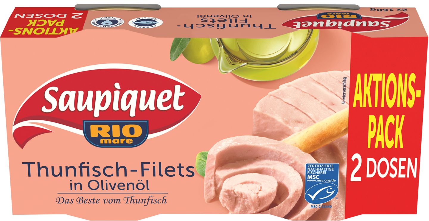 SAUPIQUET Thunfischfilets in Olivenöl
